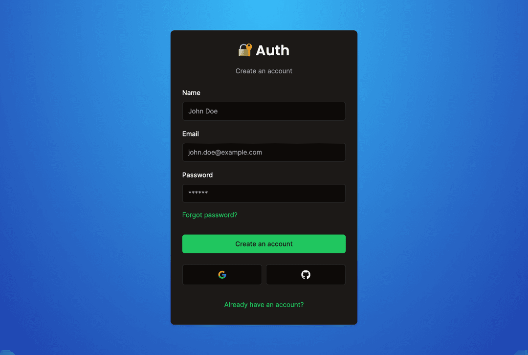 Auth NextJS